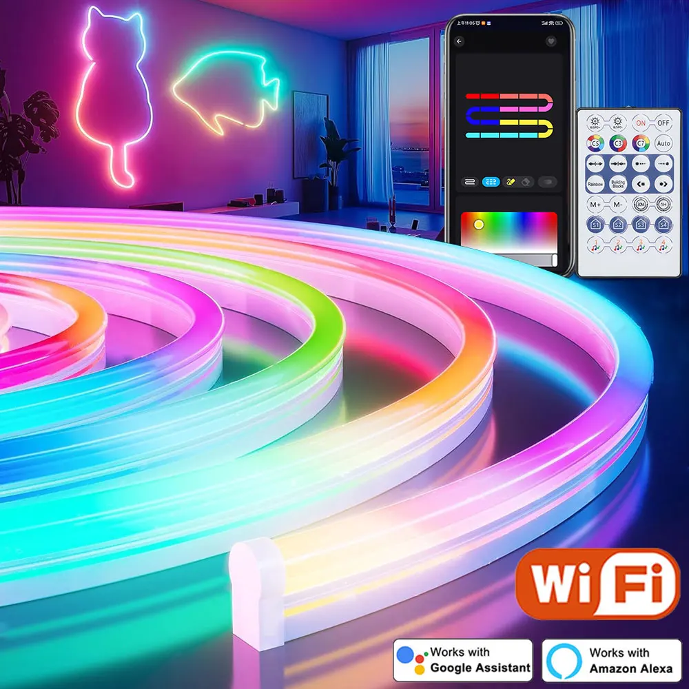 Led Neon RGB Traka 5m - Slika 4