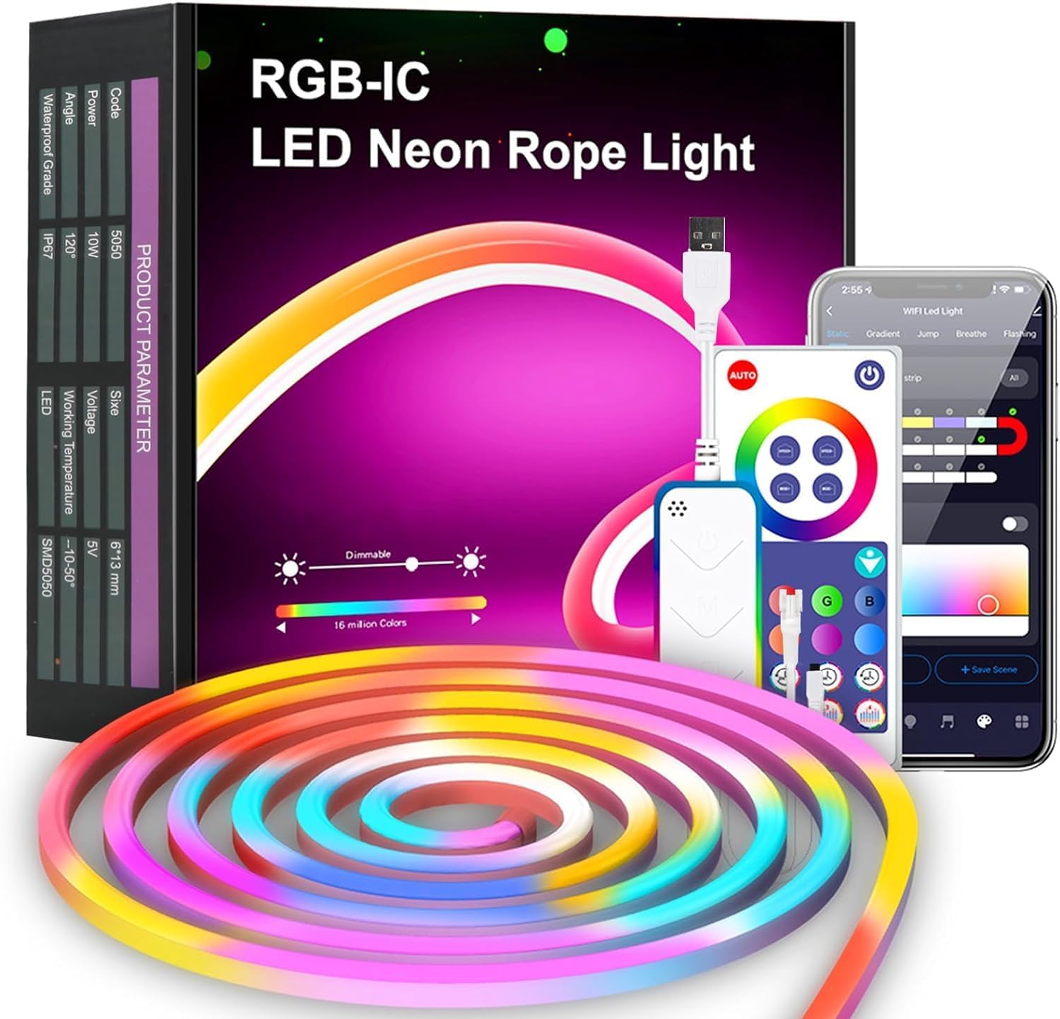 Led Neon RGB Traka 5m