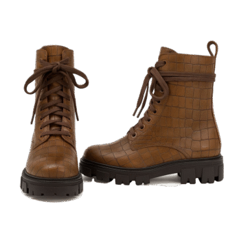 DINE `N` DANCE Duboke cipele braon