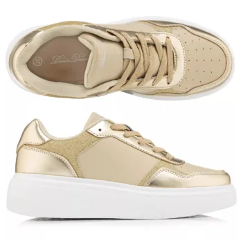 DINE `N` DANCE zlatne patike