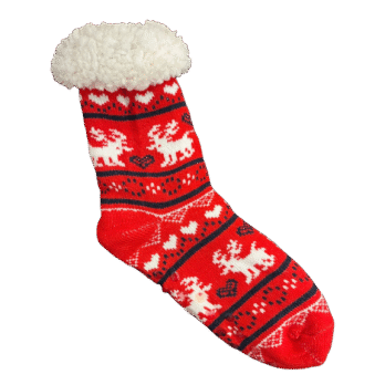 Novogodišnje čarape crvene