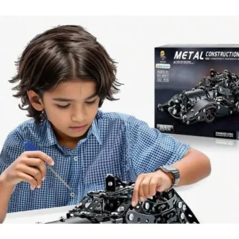Metalni autić igračka za decu sklopiva