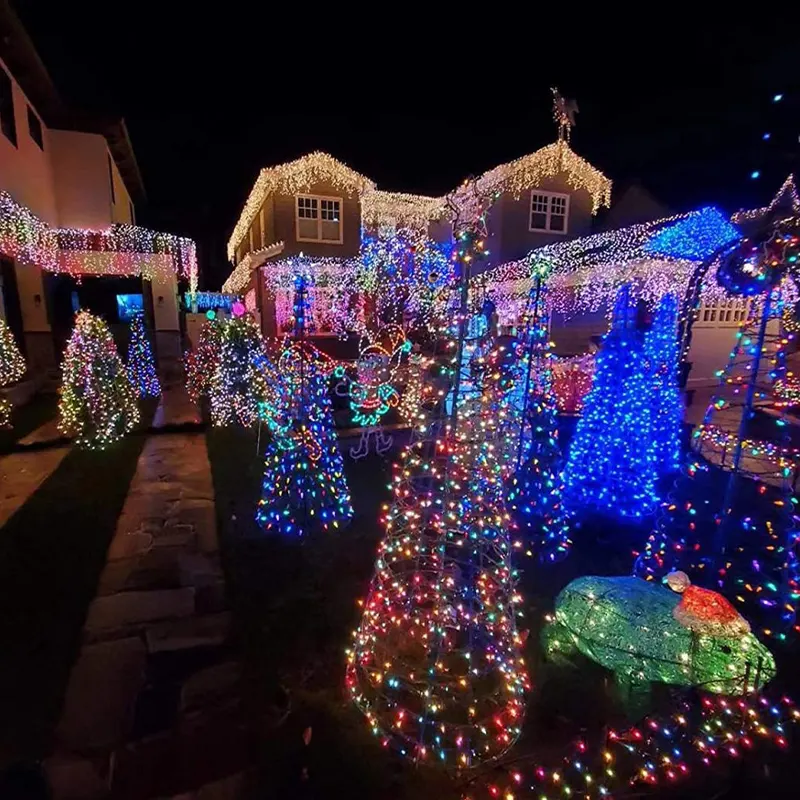 Novogodišnje Sijalice Vodootporne Kotur 50m 400 Lampica - Slika 2