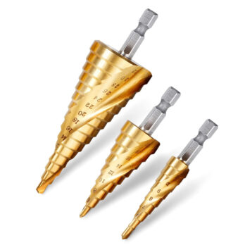 Rovtop set od 3 stepenaste burgije