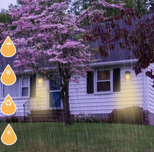 Solarna Zidna Lampa Za Dvorište YX-777 - Slika 3