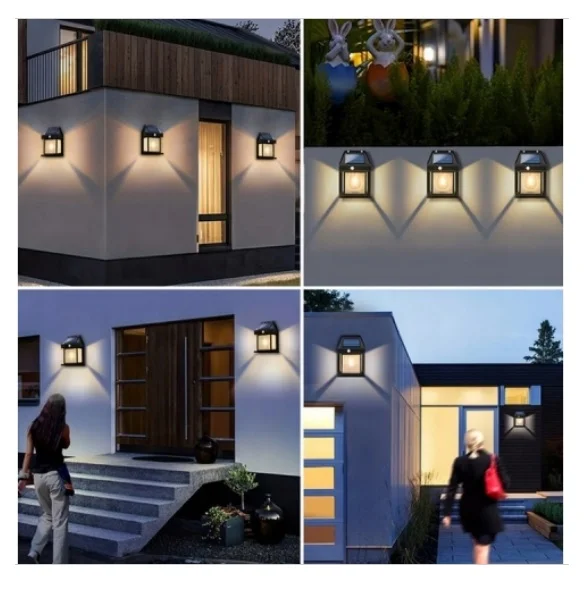 Solarna Zidna Lampa Za Dvorište YX-777 - Slika 2