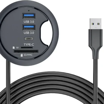 Ugradni Razdelnik USB HUB Za Radni Sto