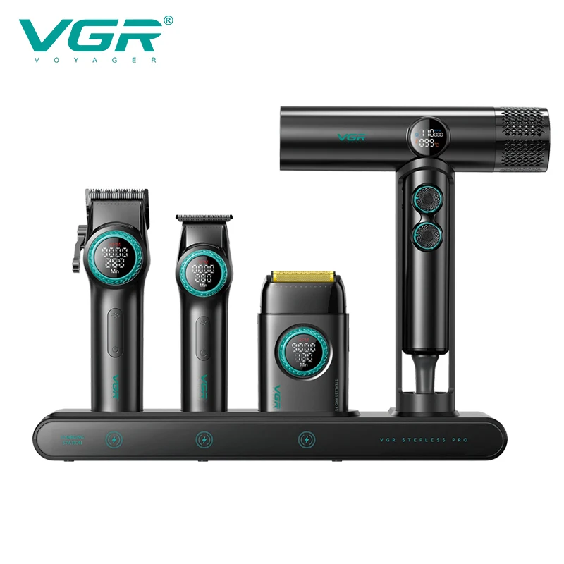 VGR Stepless Pro 4 u 1 Profesionalni set za šišanje
