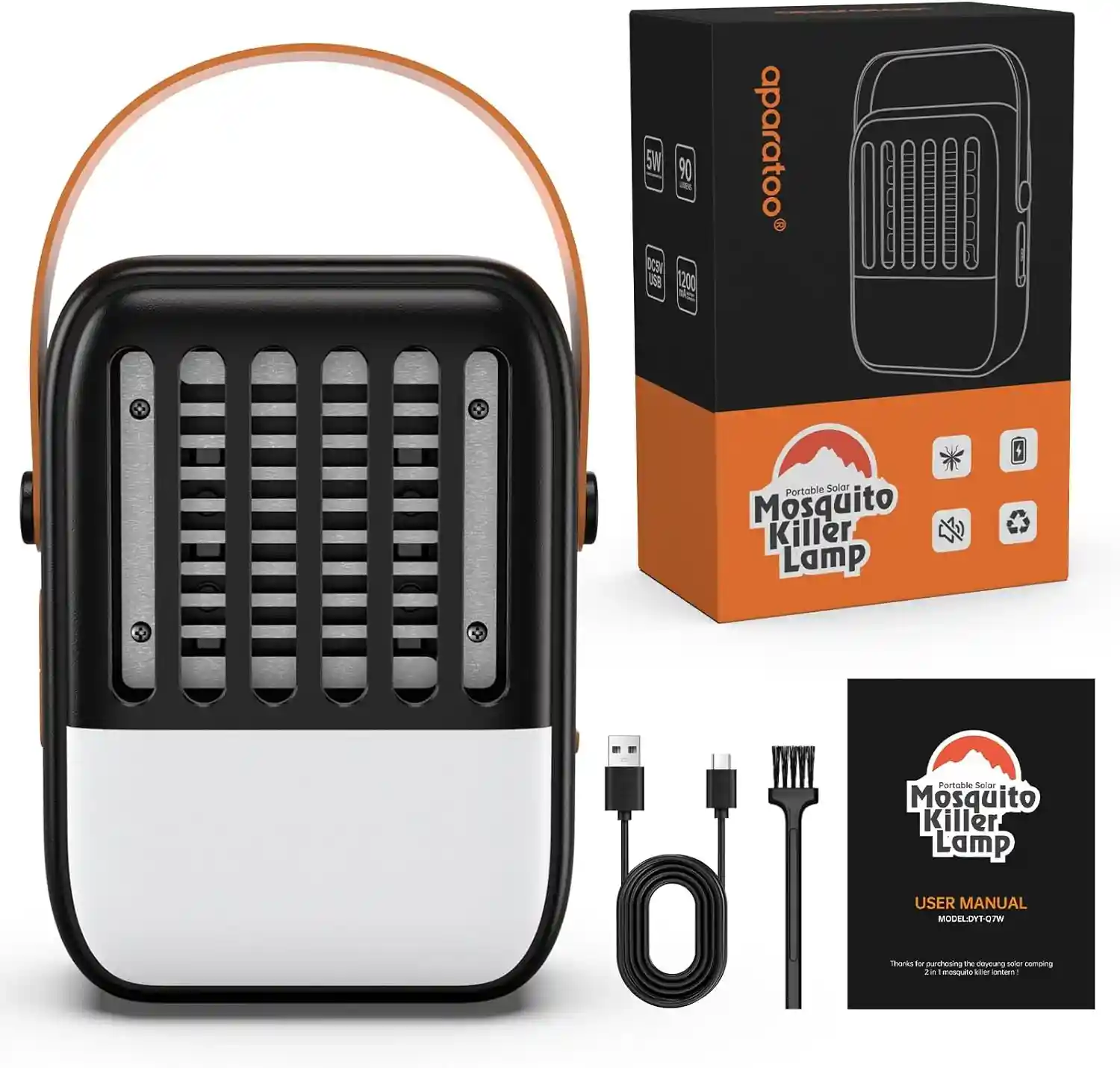 Solarna Lampa Protiv Komaraca 2u1 sa LED Svetlom - Slika 3