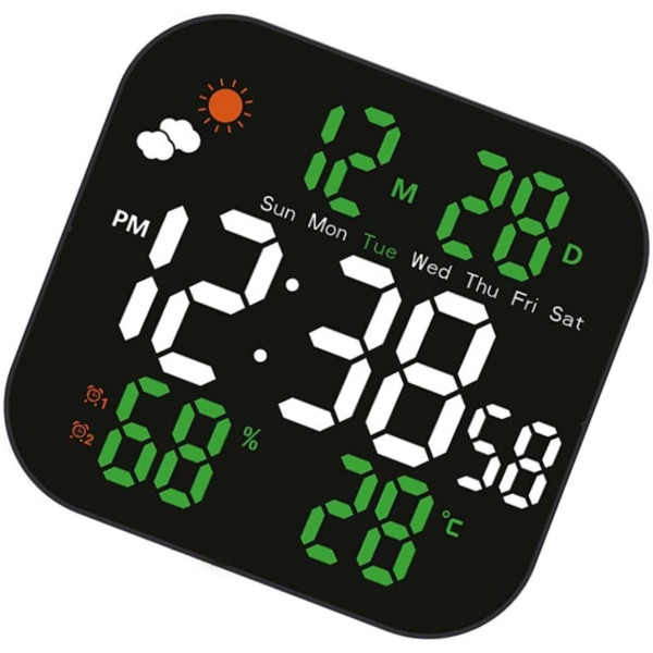 Led Digitalni Sat DS-3828L - Slika 4
