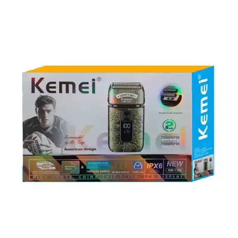 Kemei KM-T369 Elektrčni Brijač za Bradu - Slika 5