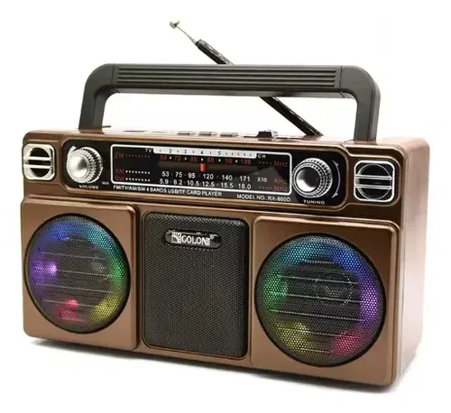 Solarno Retro Radio RX-880SD Super Bass